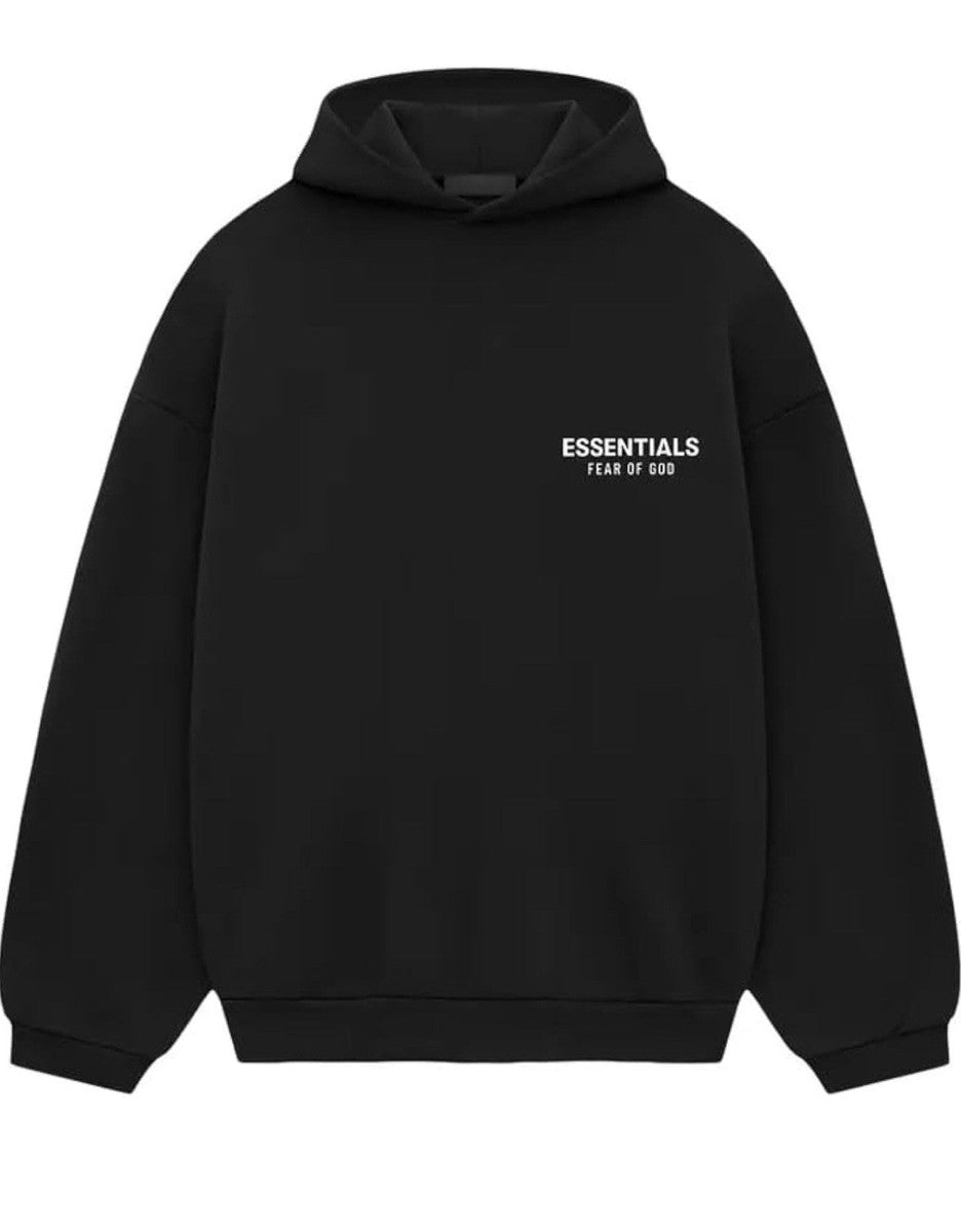 Essentials Black Hoodie