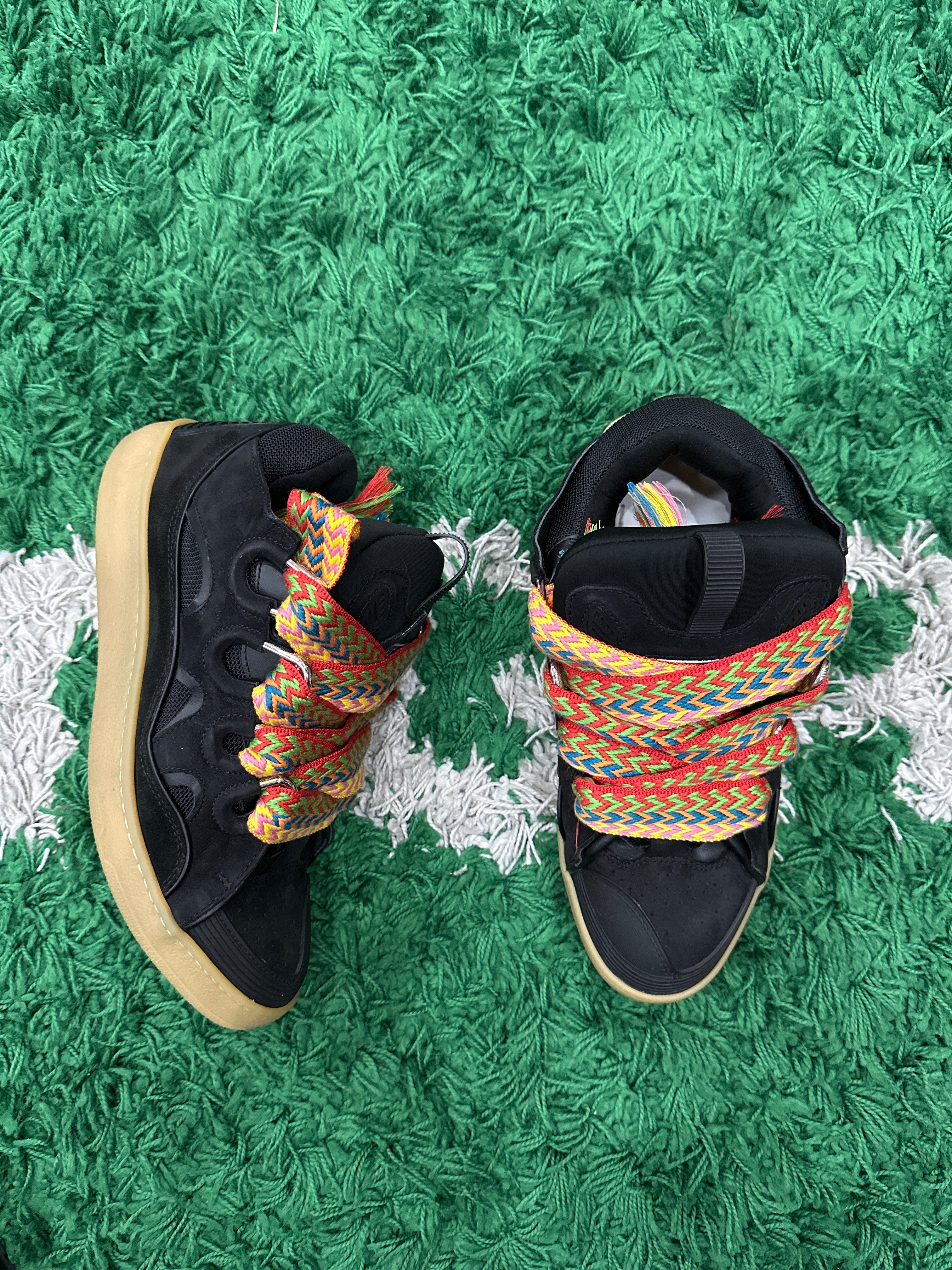 Lanvins Black Curb Sneaker (VNDS)
