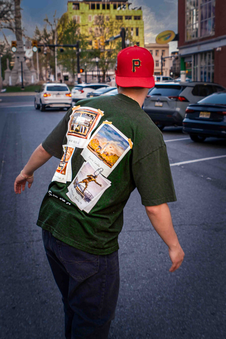 SBLV 5 Year Anniversary Tee Ivy Green