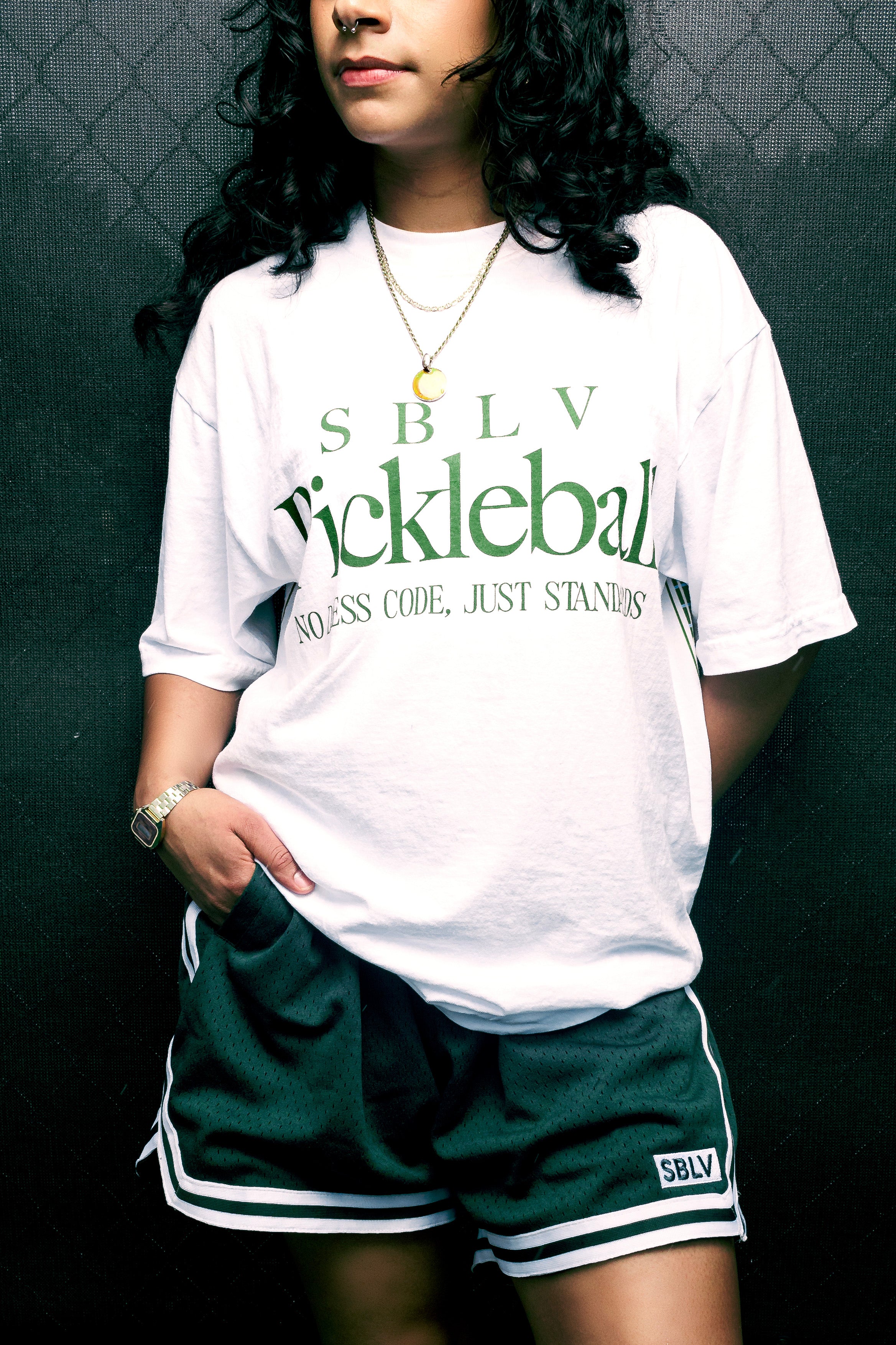 SBLV Basketball Shorts Green