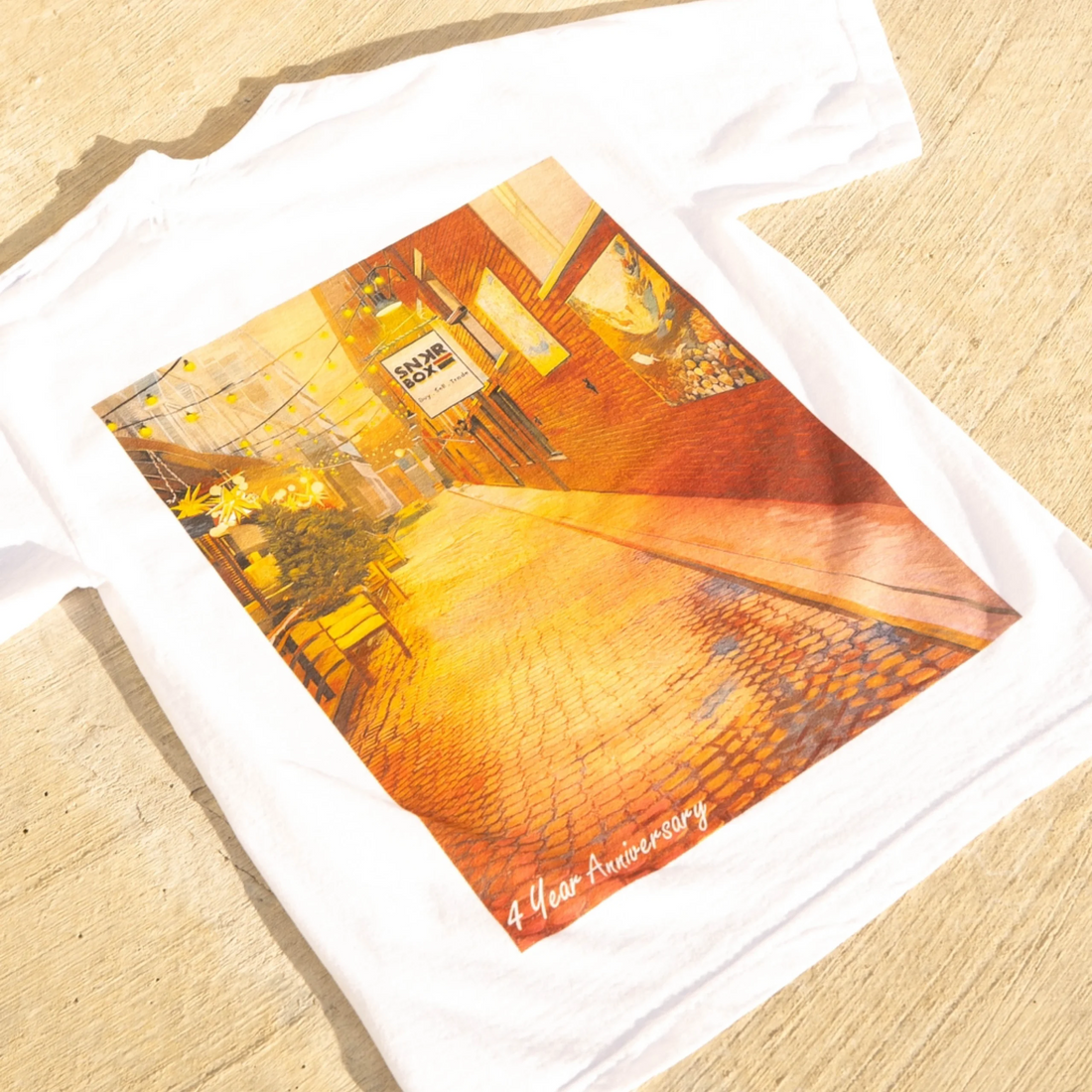 SBLV 4 Year Anniversary Tee White