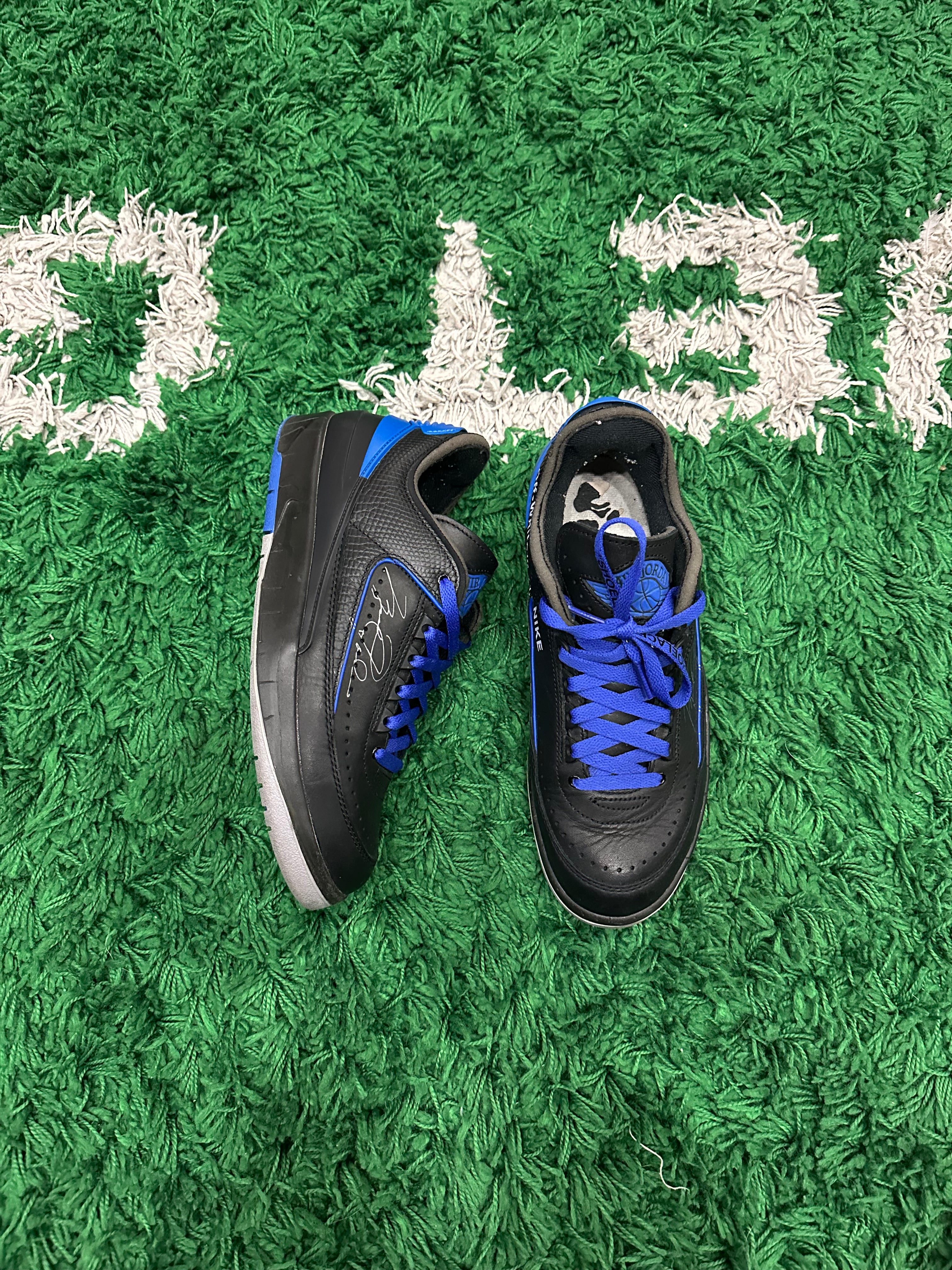 Jordan 2 Off White Black Blue (VNDS)