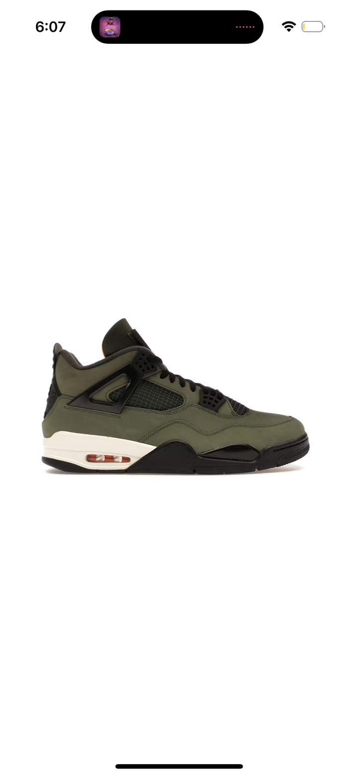 Jordan 4 Undefeated