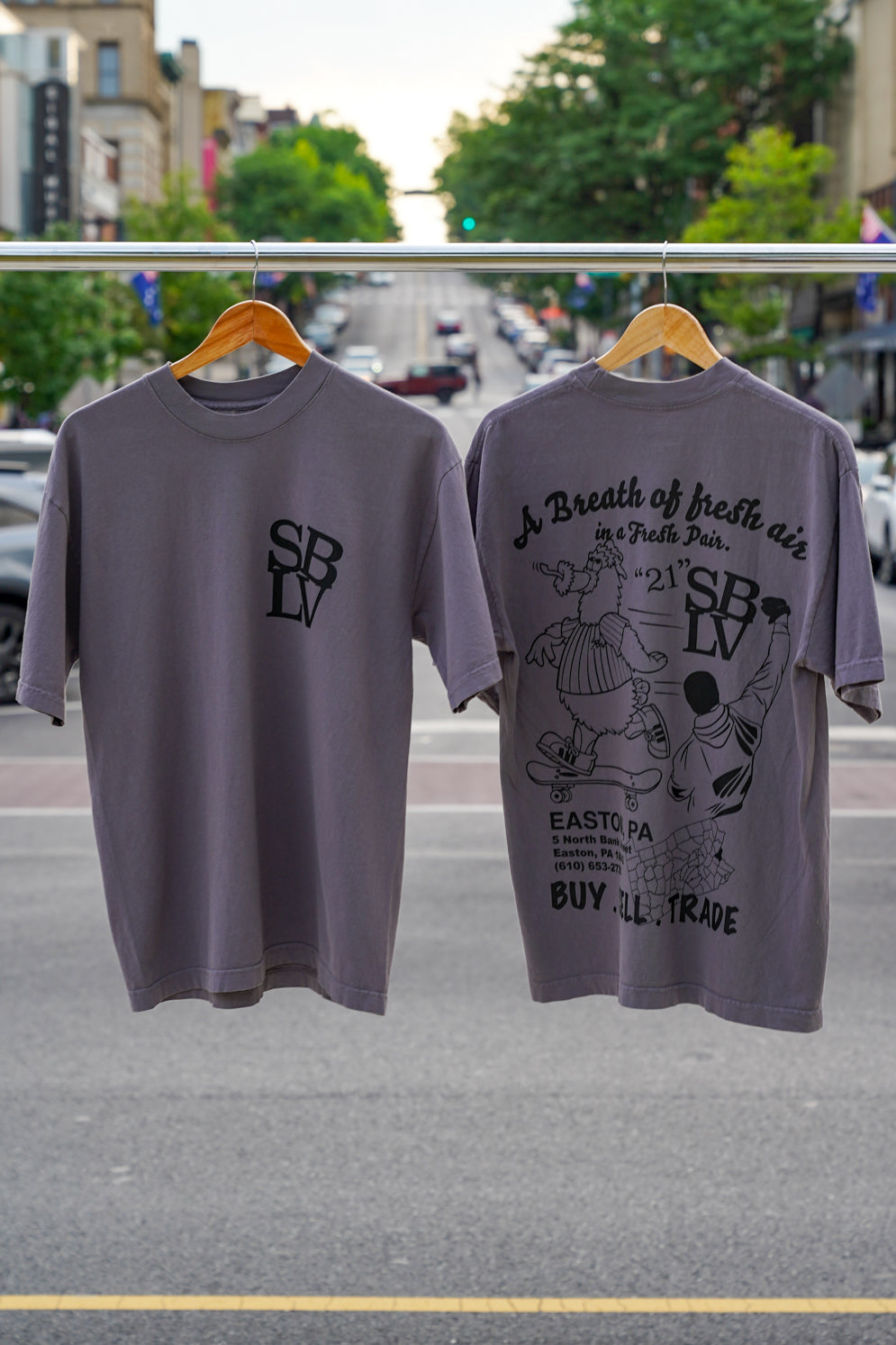 SBLV Shop Tee Grey/Black