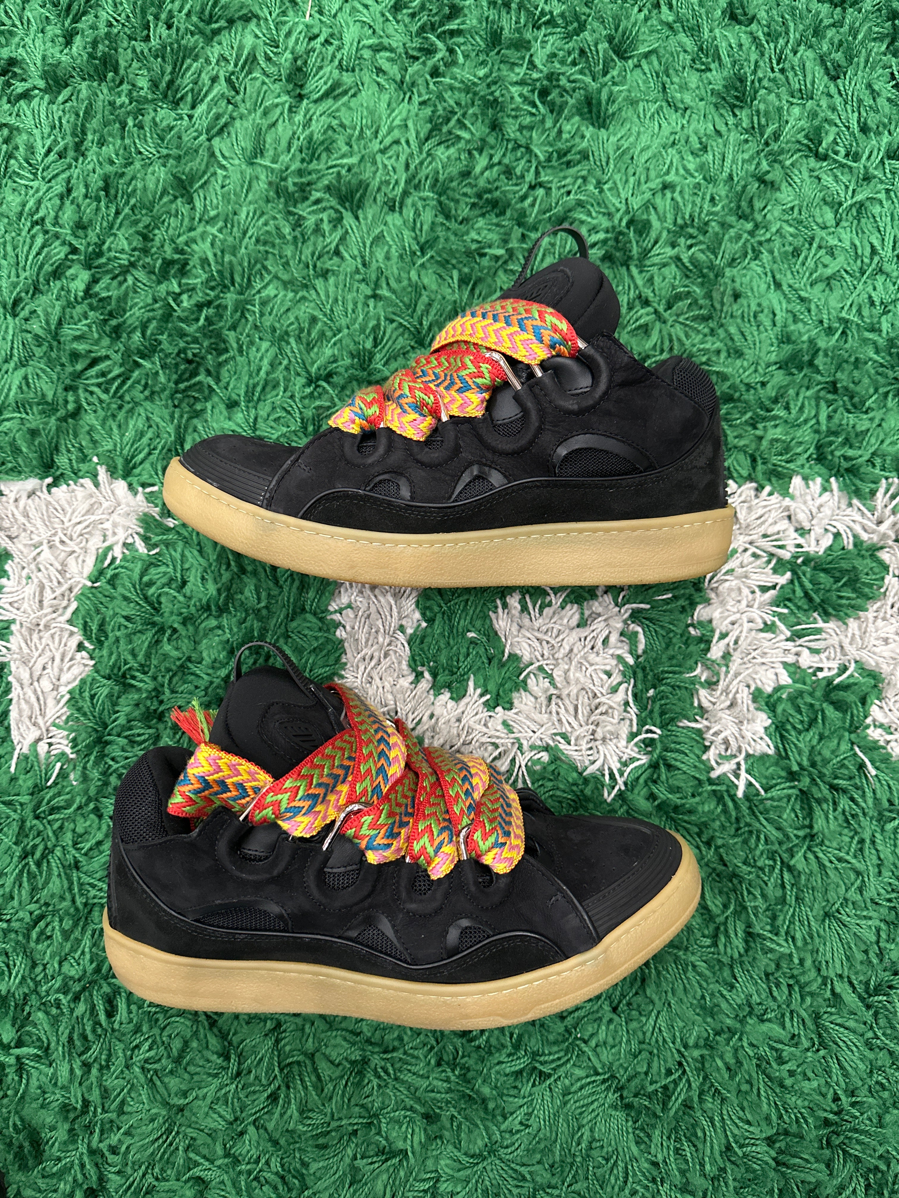 Lanvins Black Curb Sneaker (VNDS)