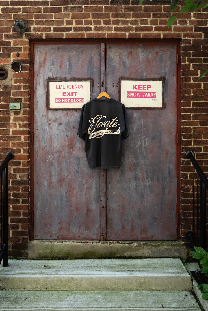Elevate Sound Of Progress Tee- Shadow