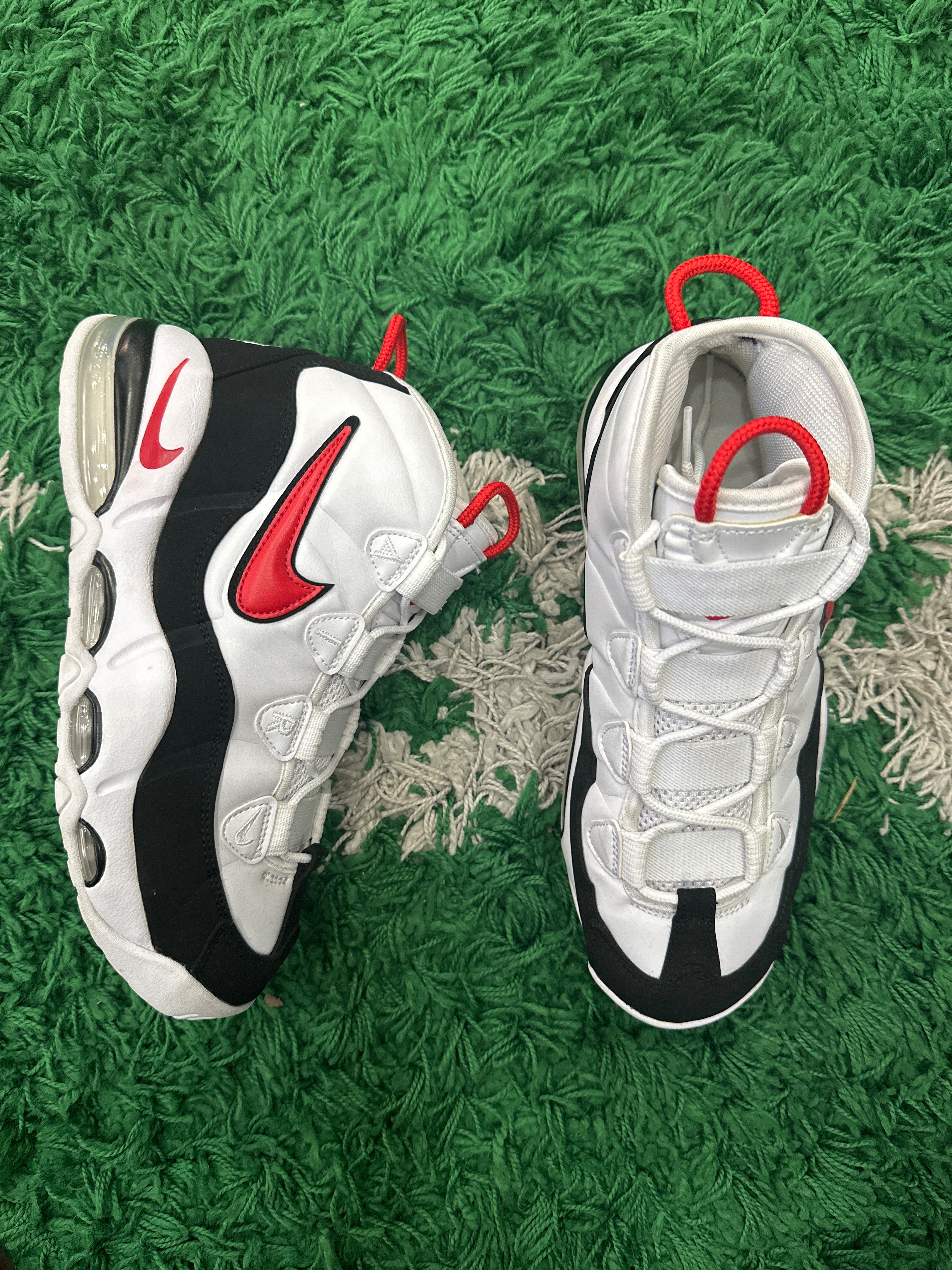 Nike Air Max Uptempo 95 White Red Black (VNDS)