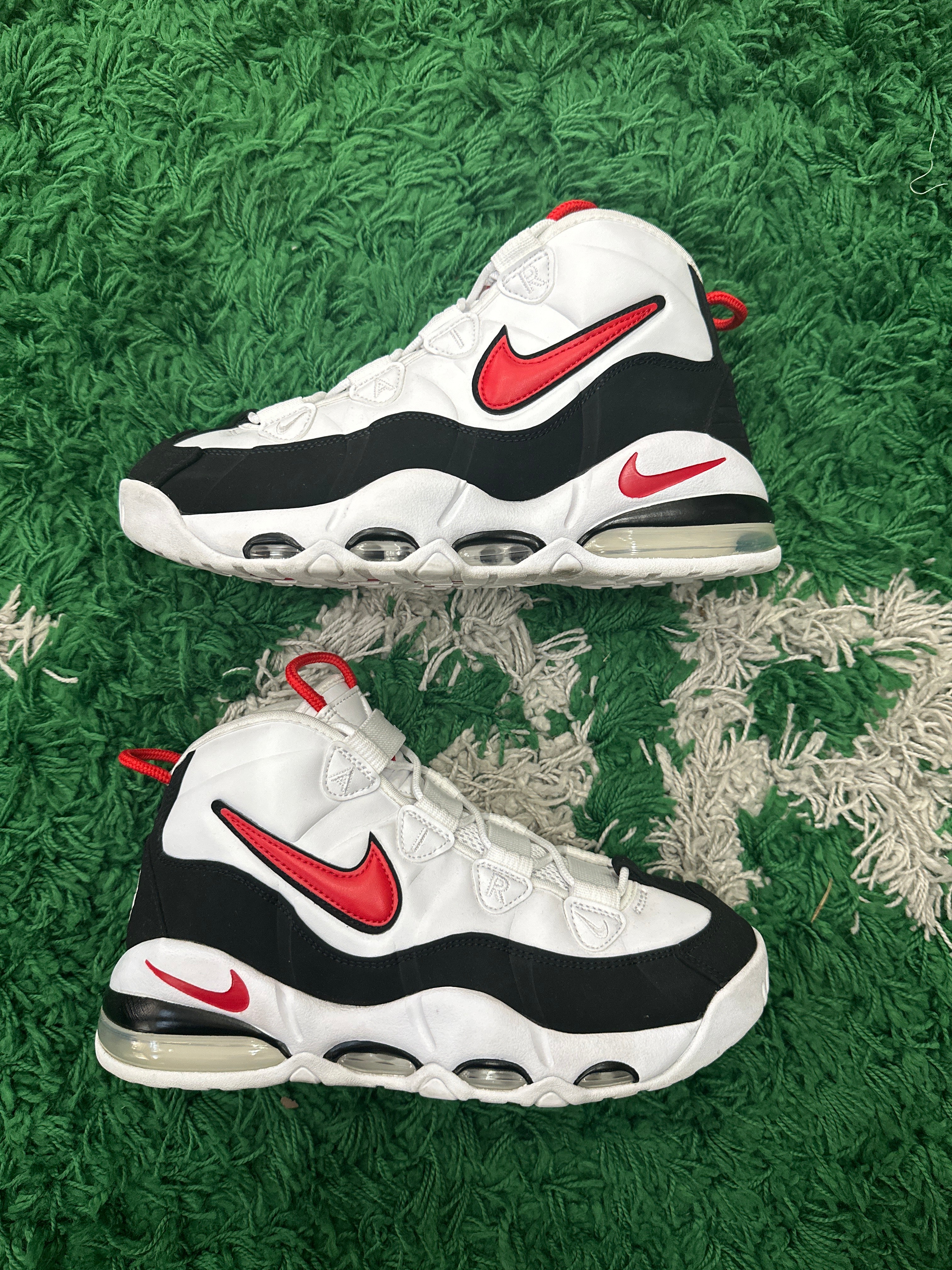 Nike Air Max Uptempo 95 White Red Black (VNDS)