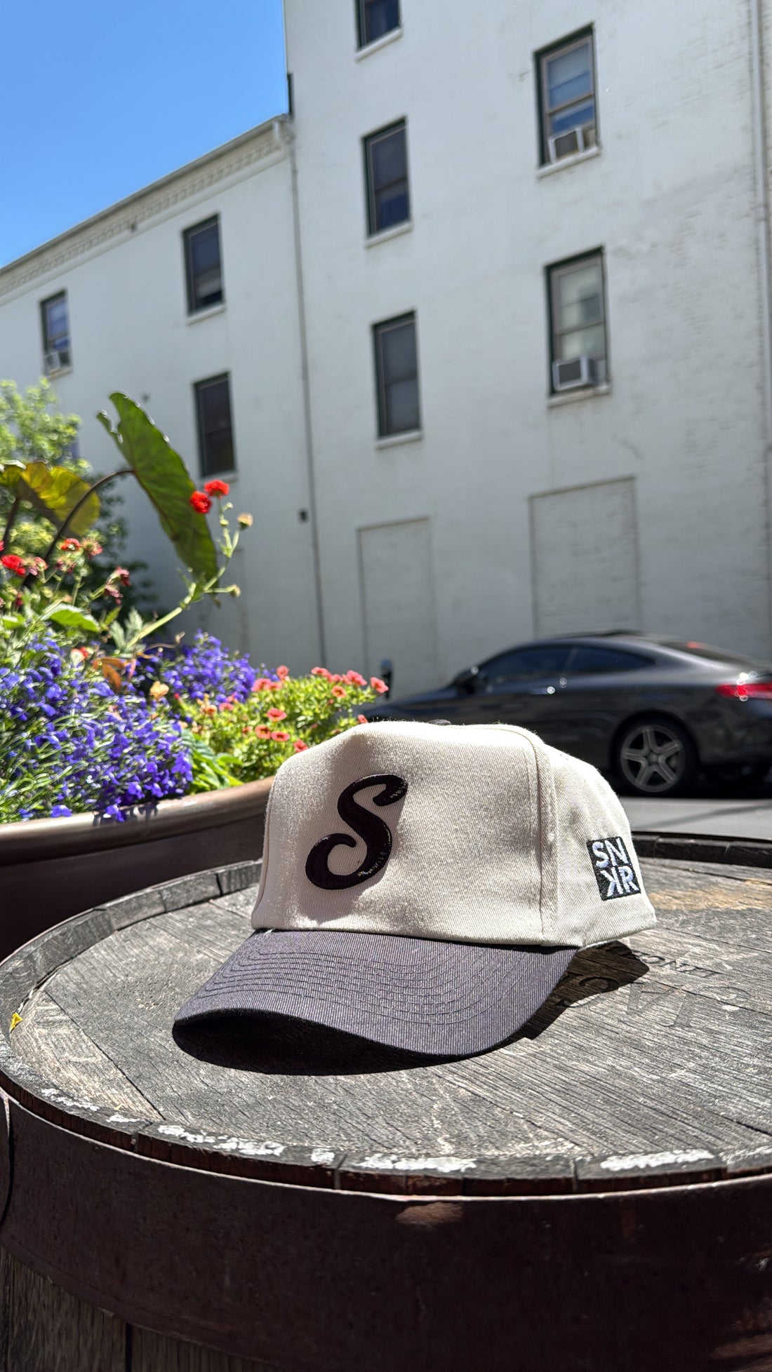 Sblv By Snkr Box S Logo SnapBack Hat