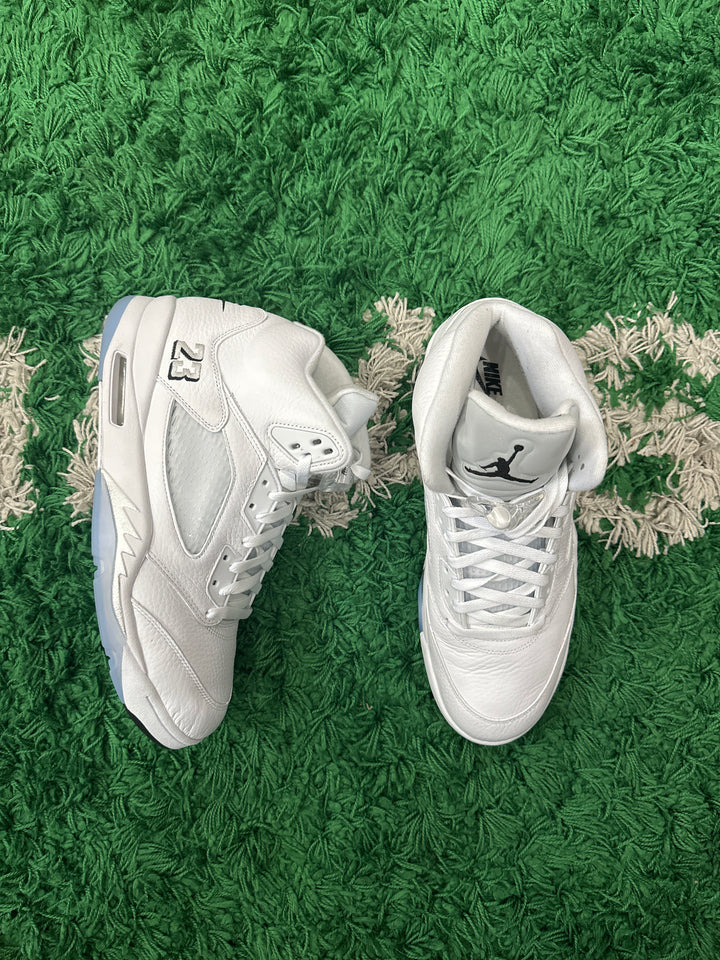 Jordan 5 White Metallic (VNDS)