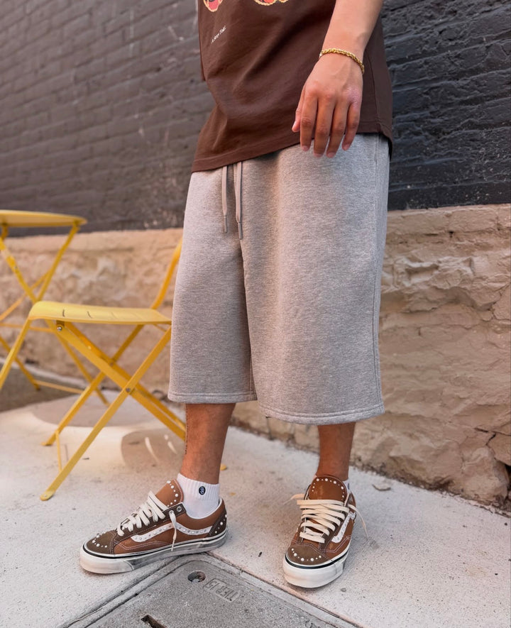 Shakawear Baggy Fleece Shorts Grey