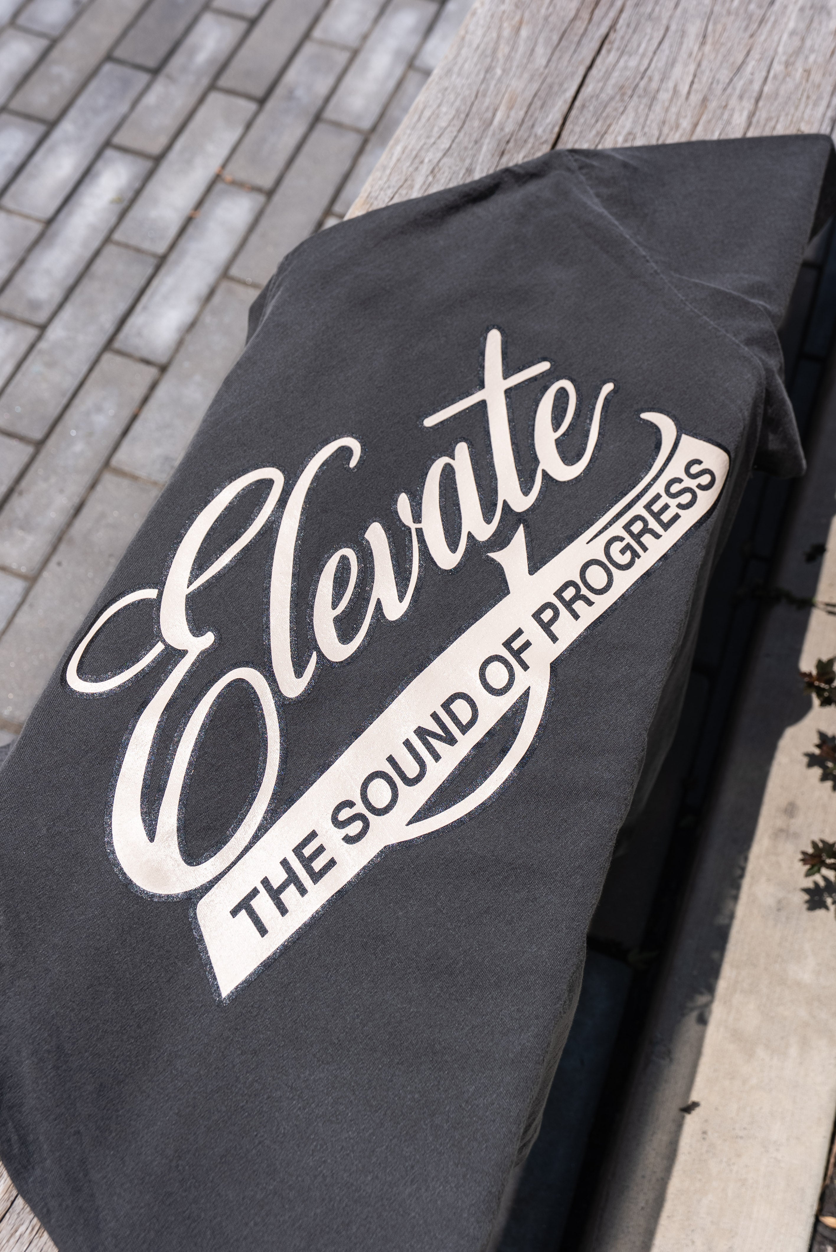 Elevate Sound Of Progress Tee- Shadow