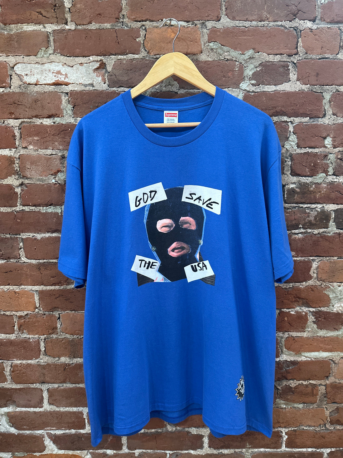 Supreme God Save Us Tee