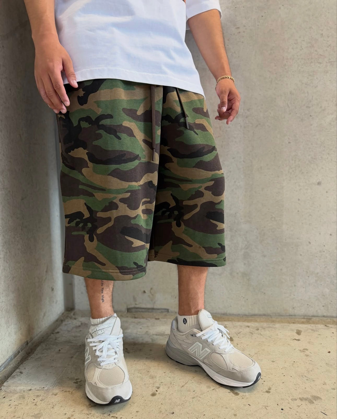 Shakawear Baggy Fleece Shorts Camo
