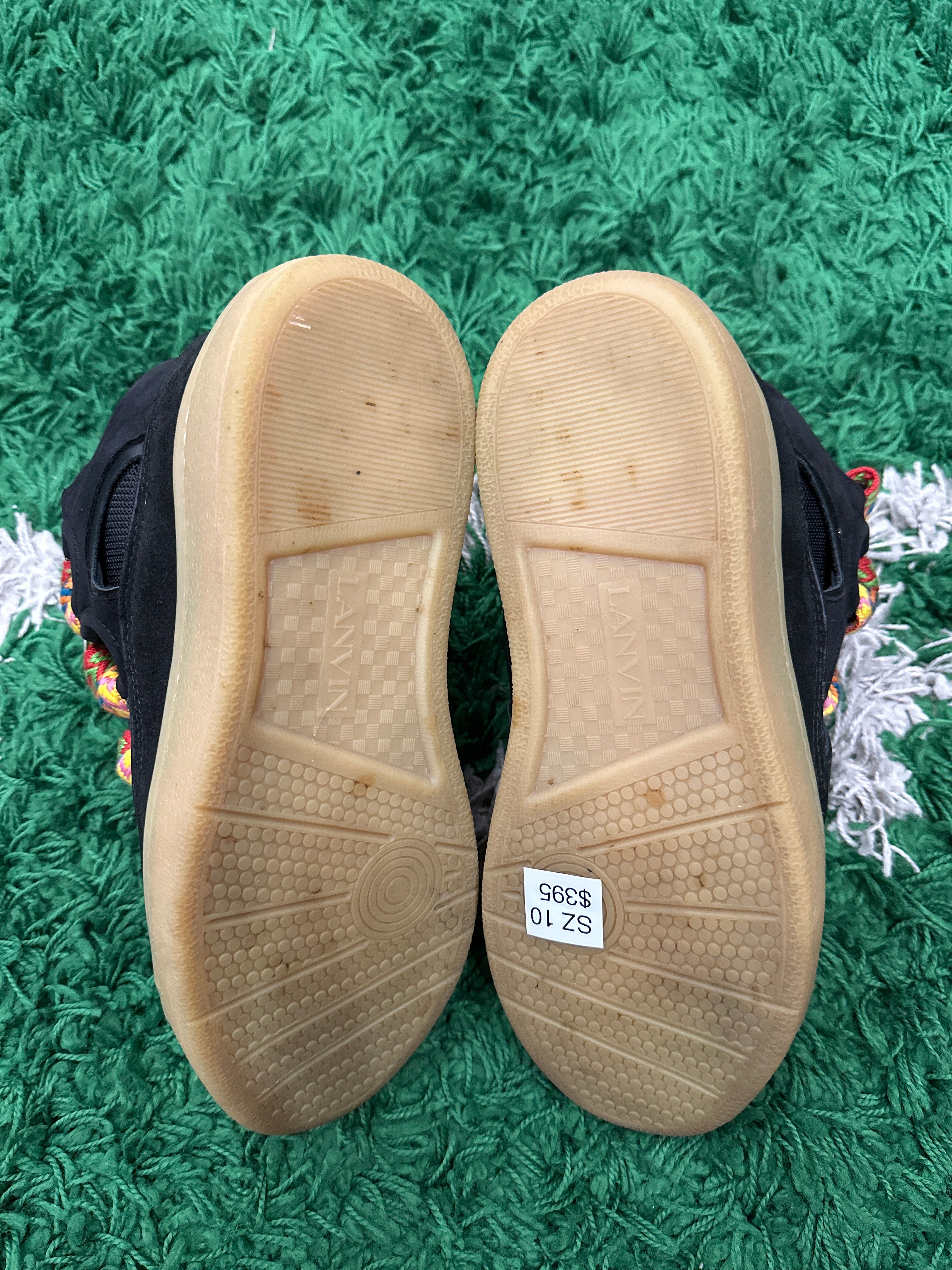 Lanvins Black Curb Sneaker (VNDS)