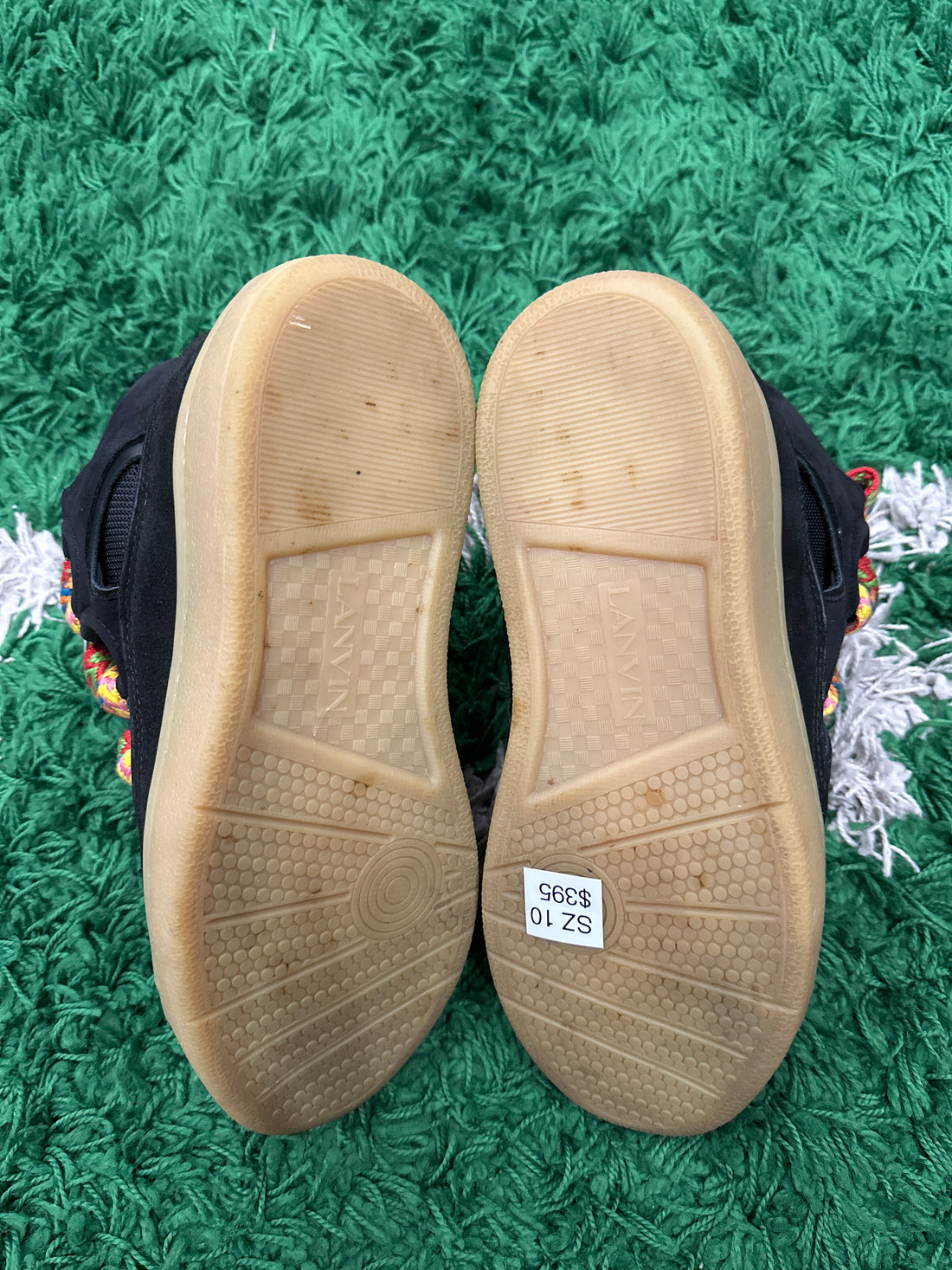 Lanvins Black Curb Sneaker (VNDS)