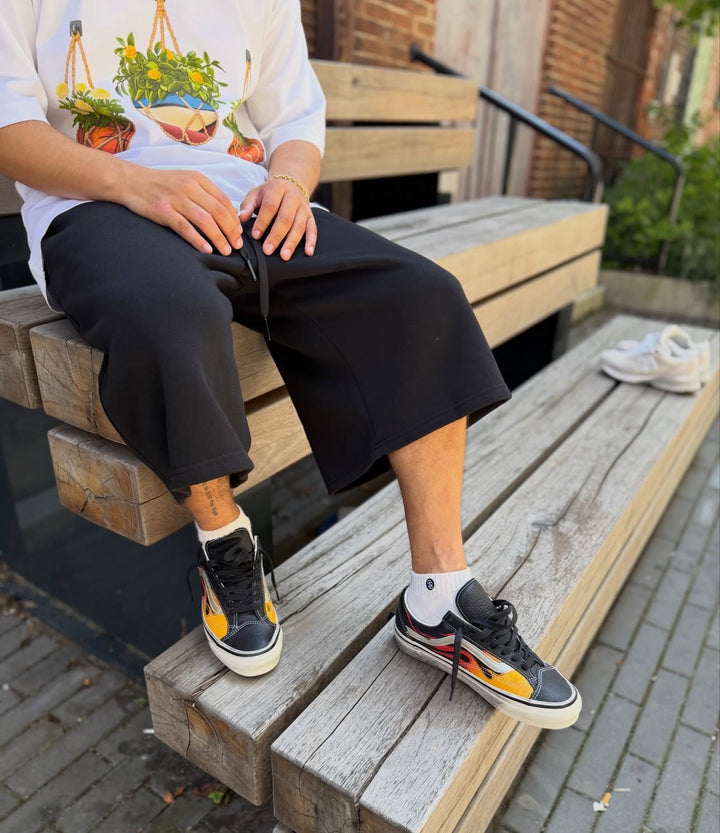 Shakawear Baggy Fleece Shorts Black