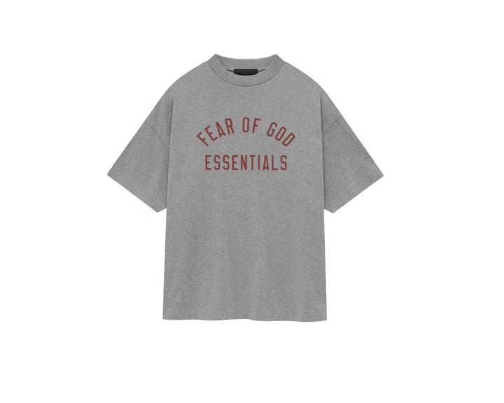 Fear of God Essentials Jersey Crewneck Tee Dark Heather