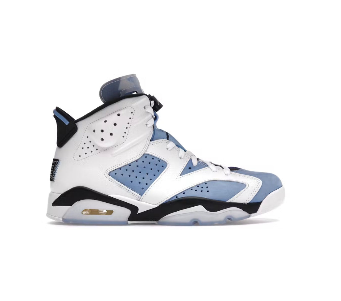 Jordan 6 UNC White