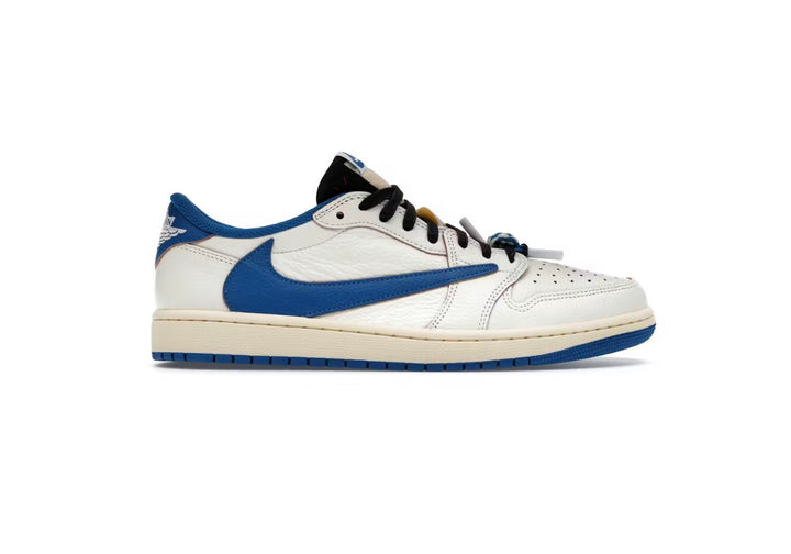 Jordan 1 Low Fragment x Travis Scott Sail Military Blue