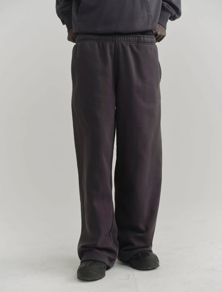 Blank Sweatpants Open Bottom Bristol Black
