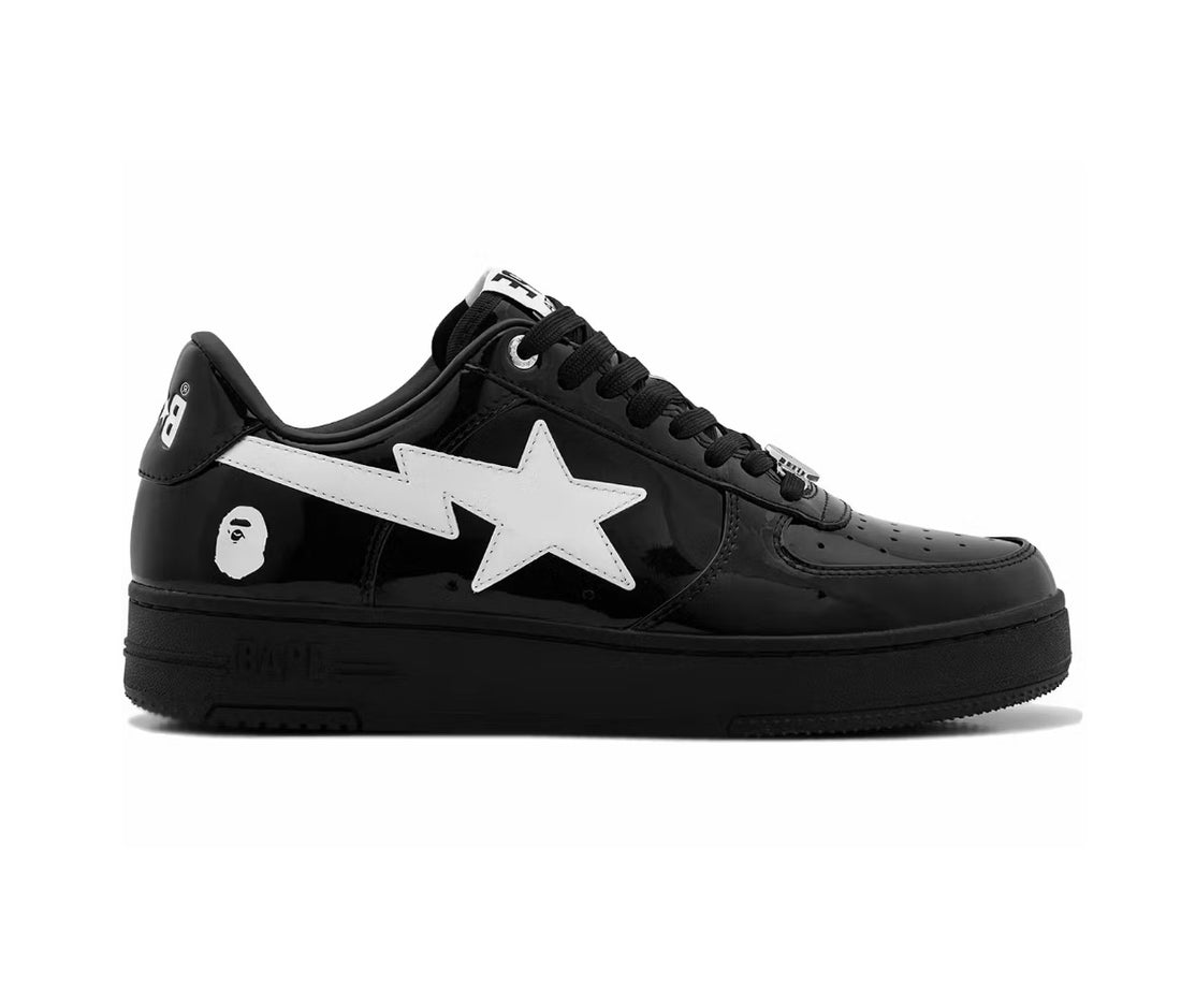 A Bathing Ape Bape Sta #2 Black White