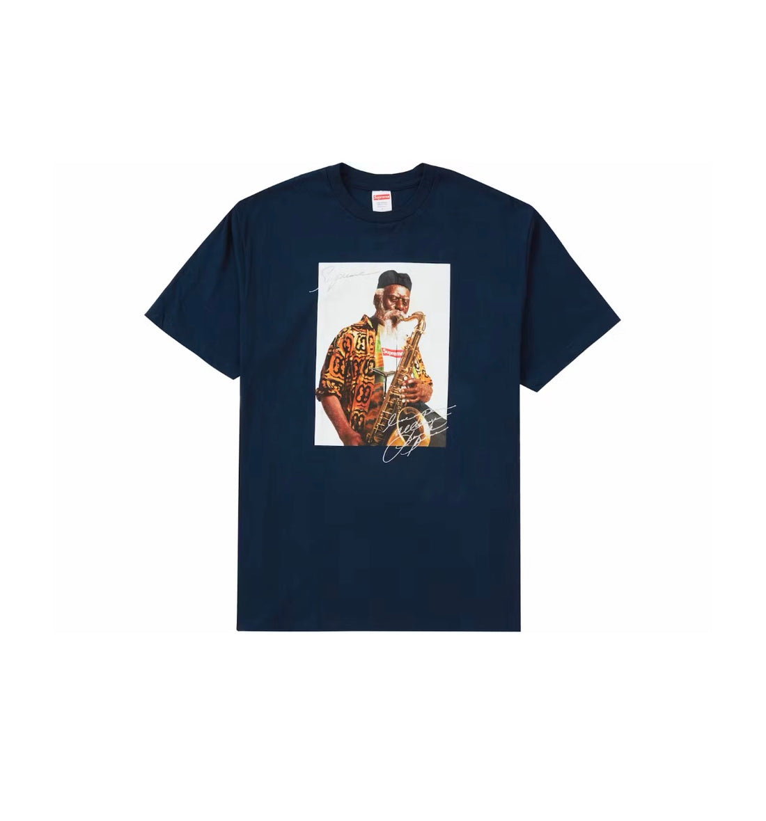 Supreme Pharaoh Sanders Tee Navy
