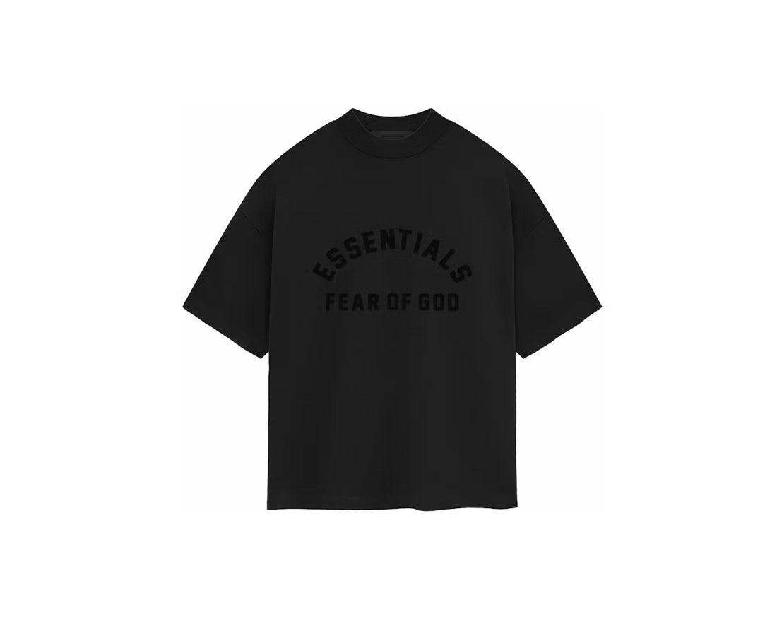 Fear of God Essentials Heavy Jersey Crewneck Tee Black