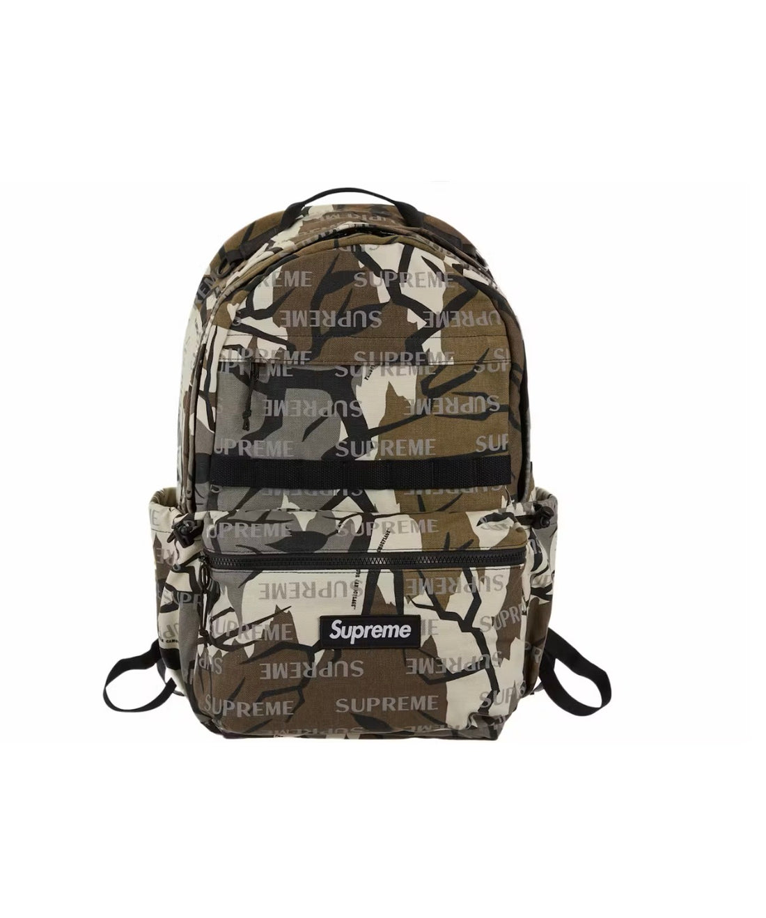 Supreme Logo Backpack Camo
