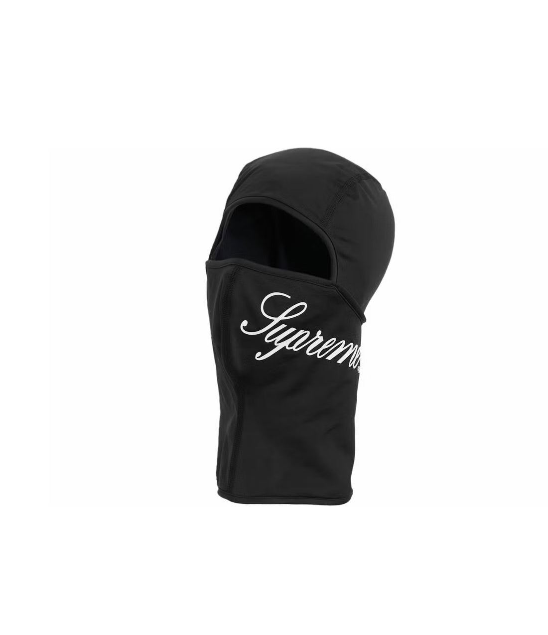 Supreme Script Logo Balaclava Black
