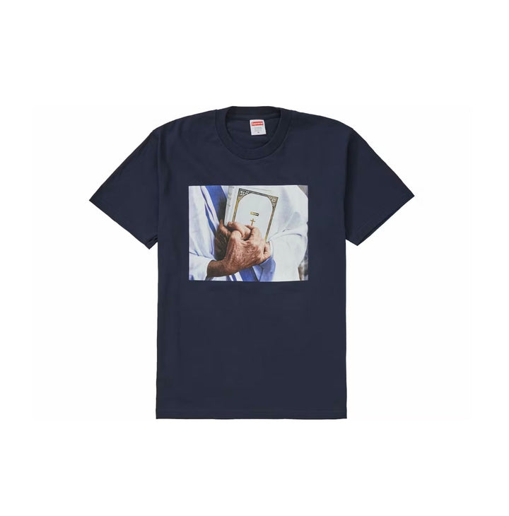 Supreme Bible Tee Navy