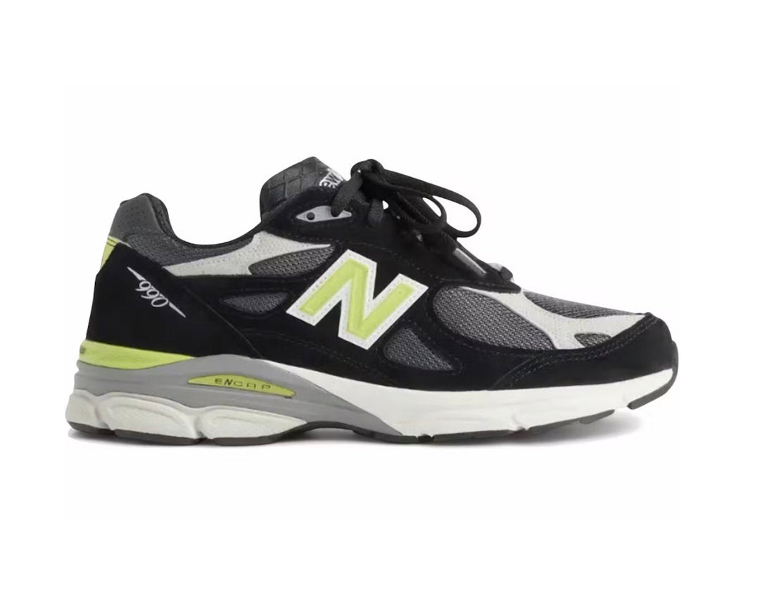 New Balance 990 v3 Kith United Arrows & Sons Black
