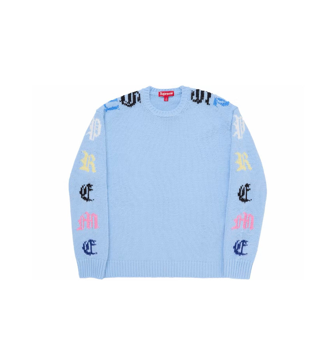 Supreme Old English Sleeves Sweater