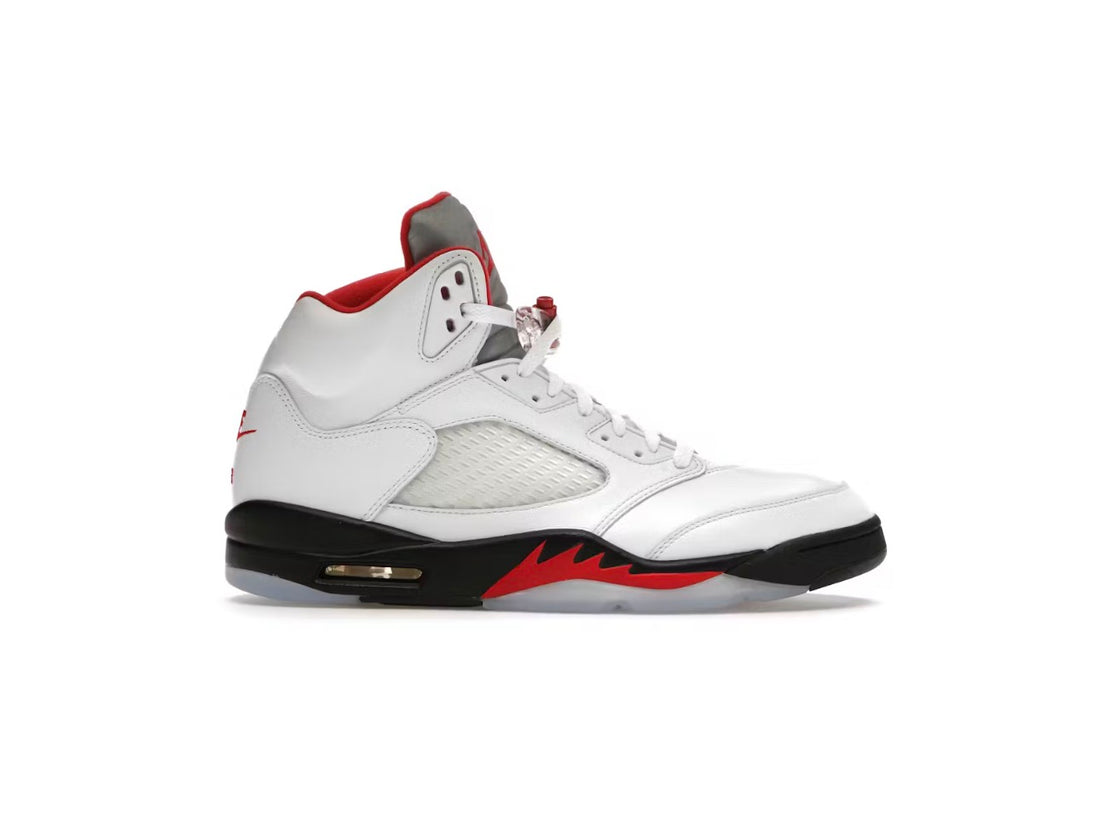 Jordan 5 Fire Red Silver Tongue (2020)