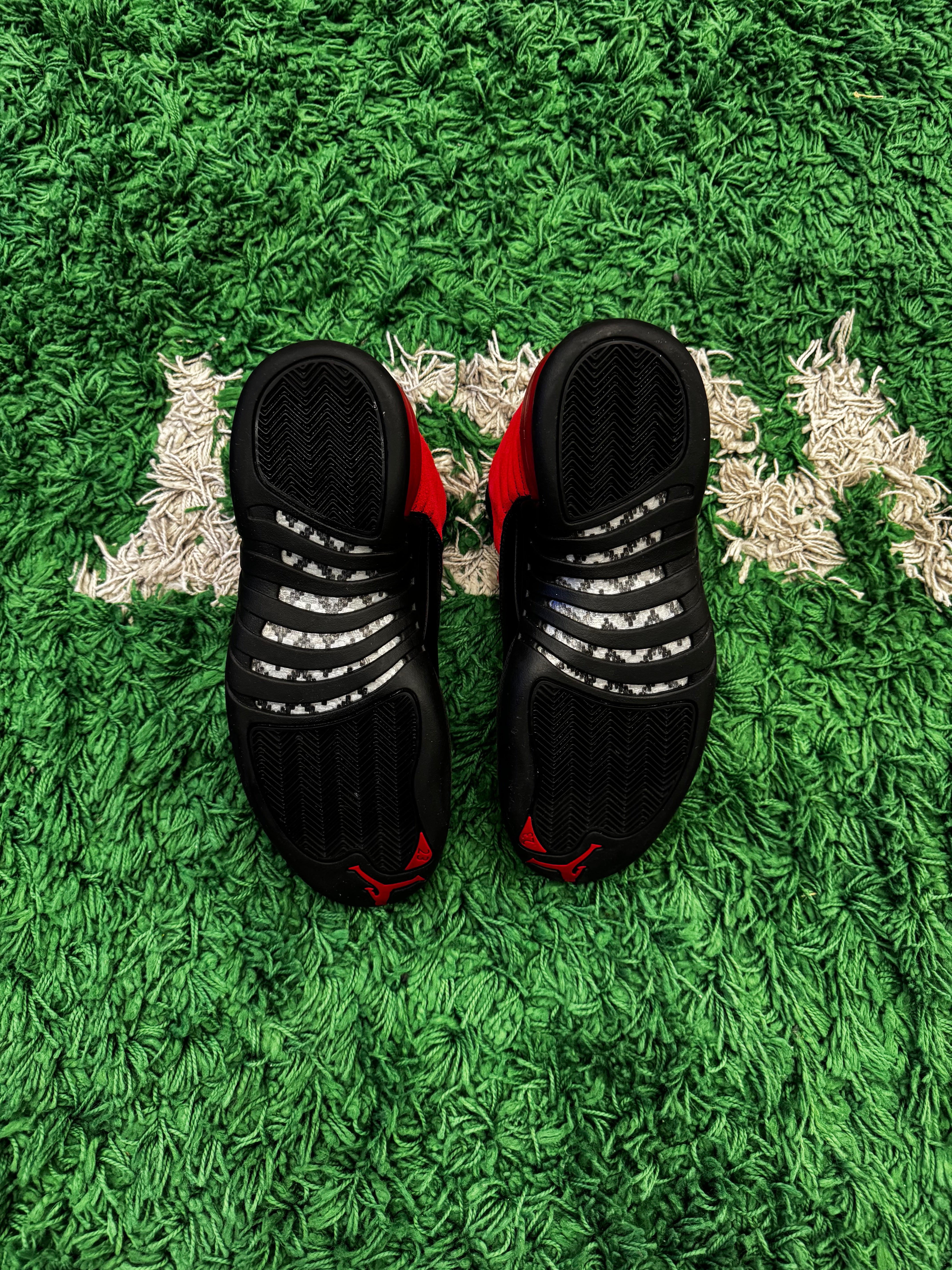 Jordan 12 Reverse Flu Game (Tried on)