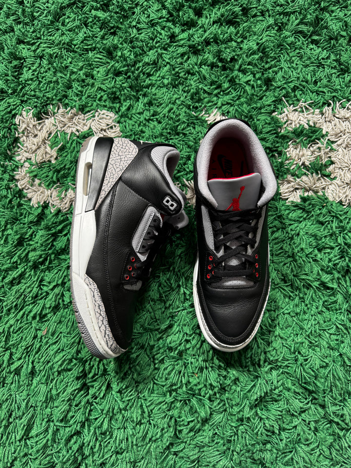 Jordan 3 Black Cement (VNDS/no box)