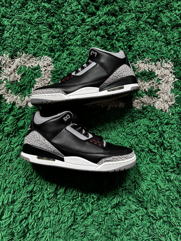 Jordan 3 Black Cement (VNDS/no box)