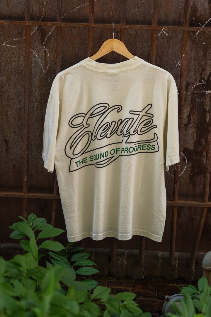 Elevate Sound Of Progress Tee- Cream