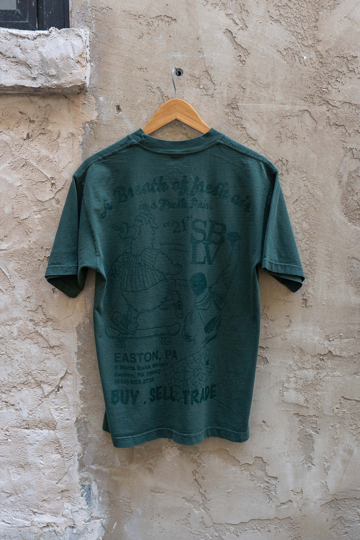 SBLV Shop Tee Tonal Green
