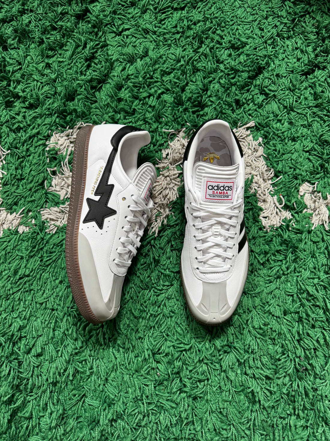 Adidas Samba Bape White Black Gum (VNDS)