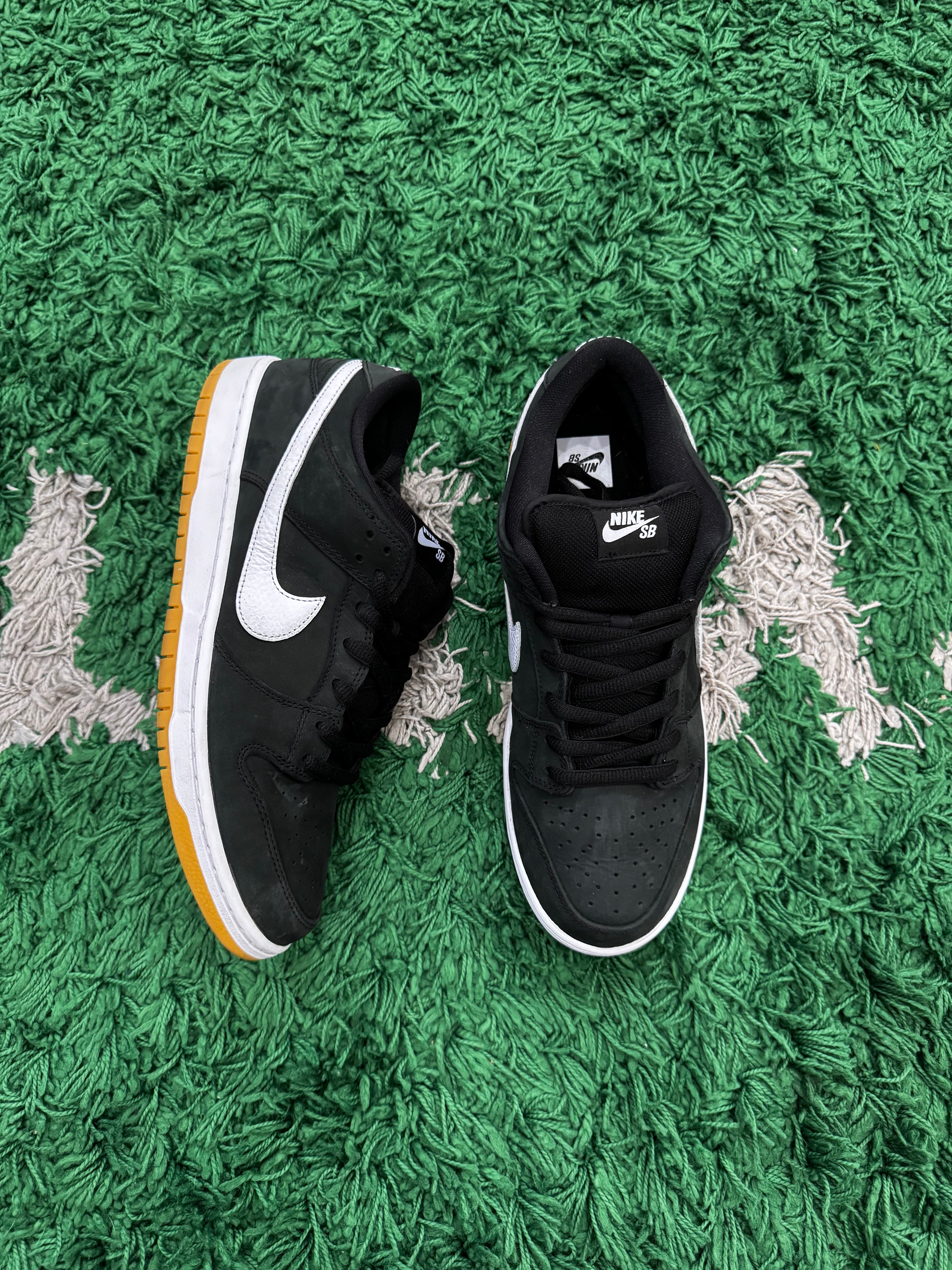 Nike SB Dunk Low Black Gum (Worn once)