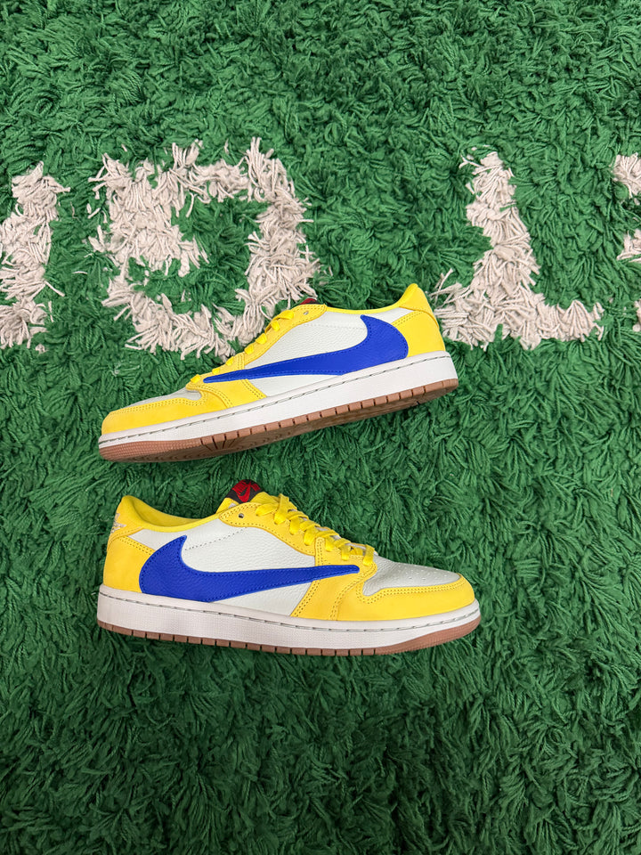 Jordan 1 Low Travis Scott Canary (VNDS)