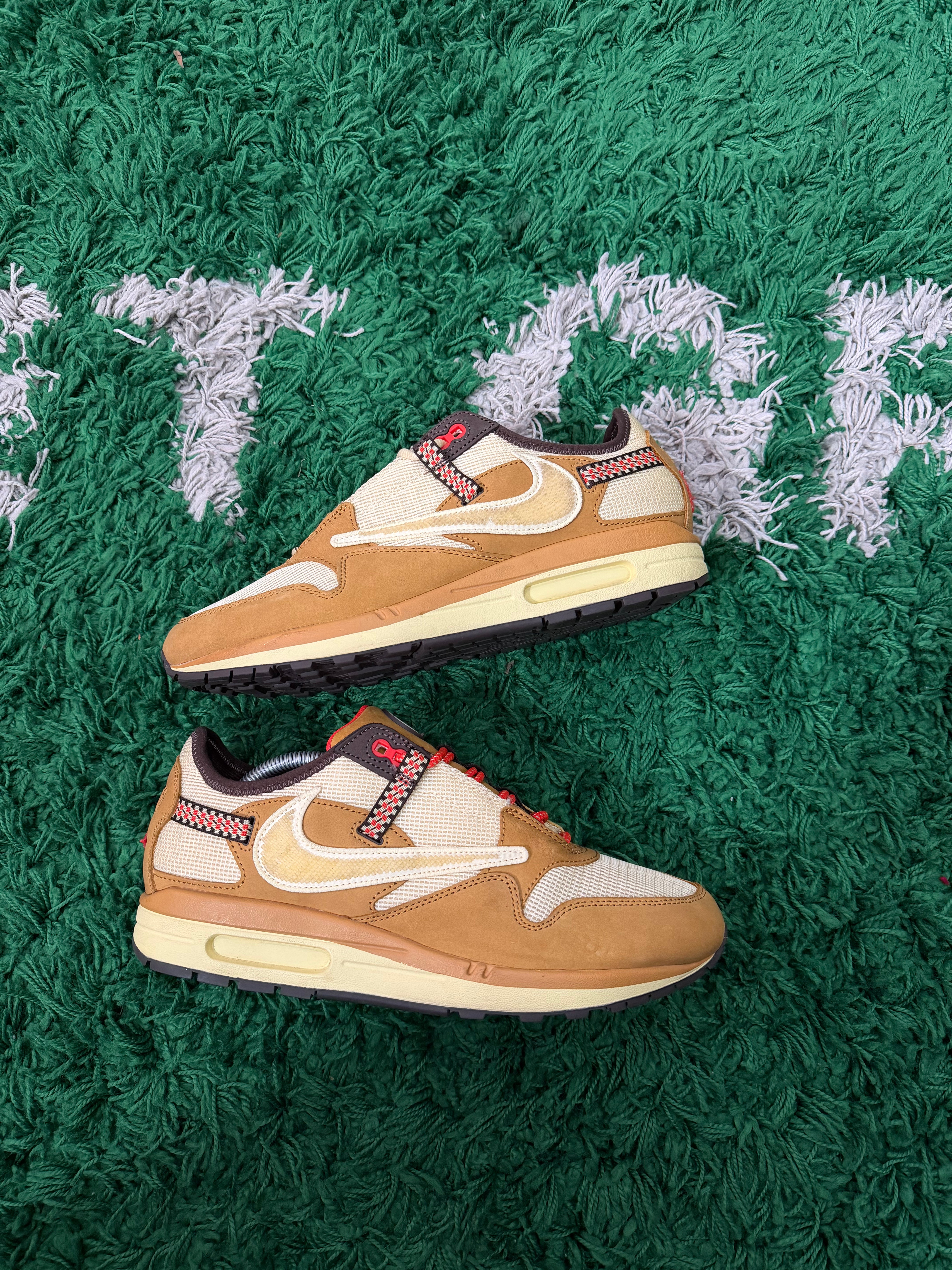 Nike Air Max 1 Cactus Jack Wheat Lemon Drop (VNDS)