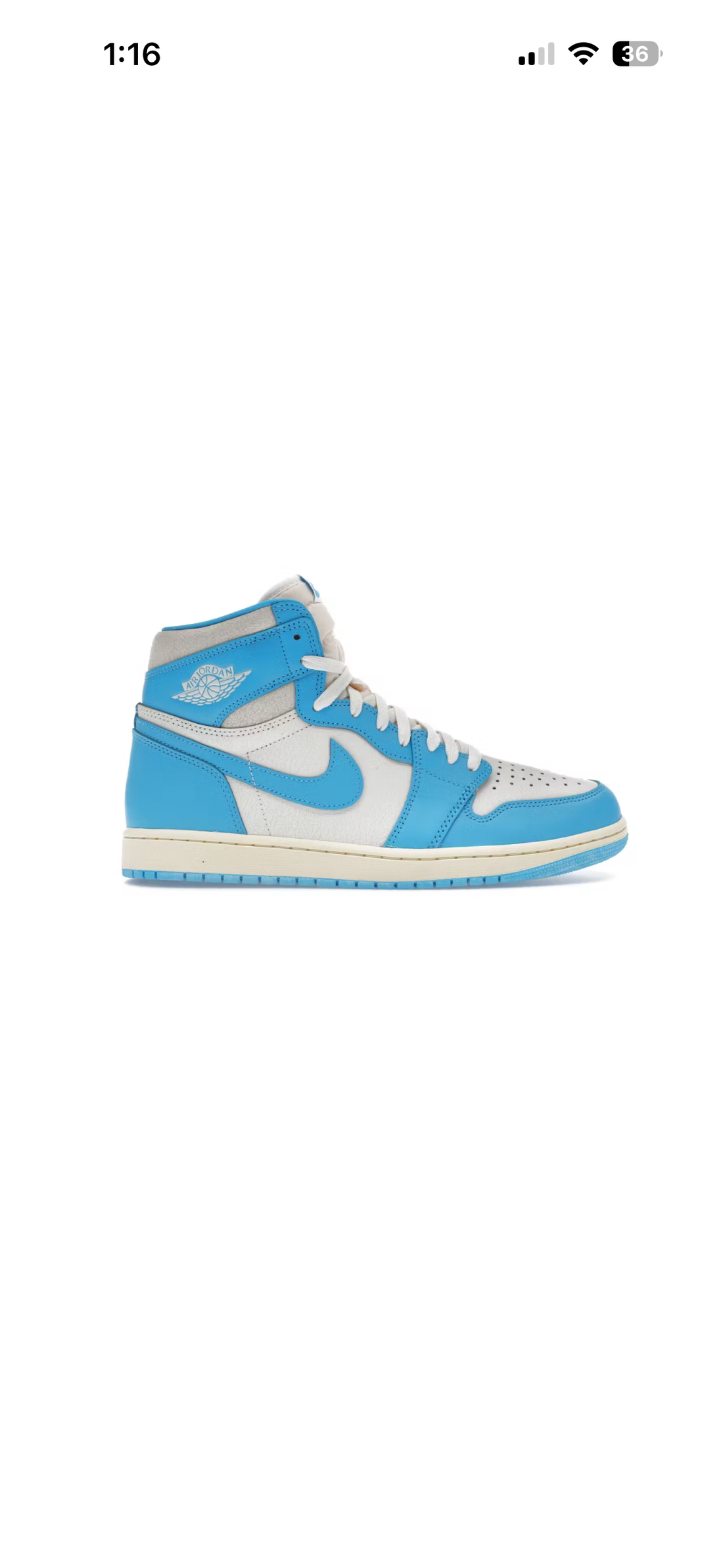Jordan 1 High UNC Reimagined