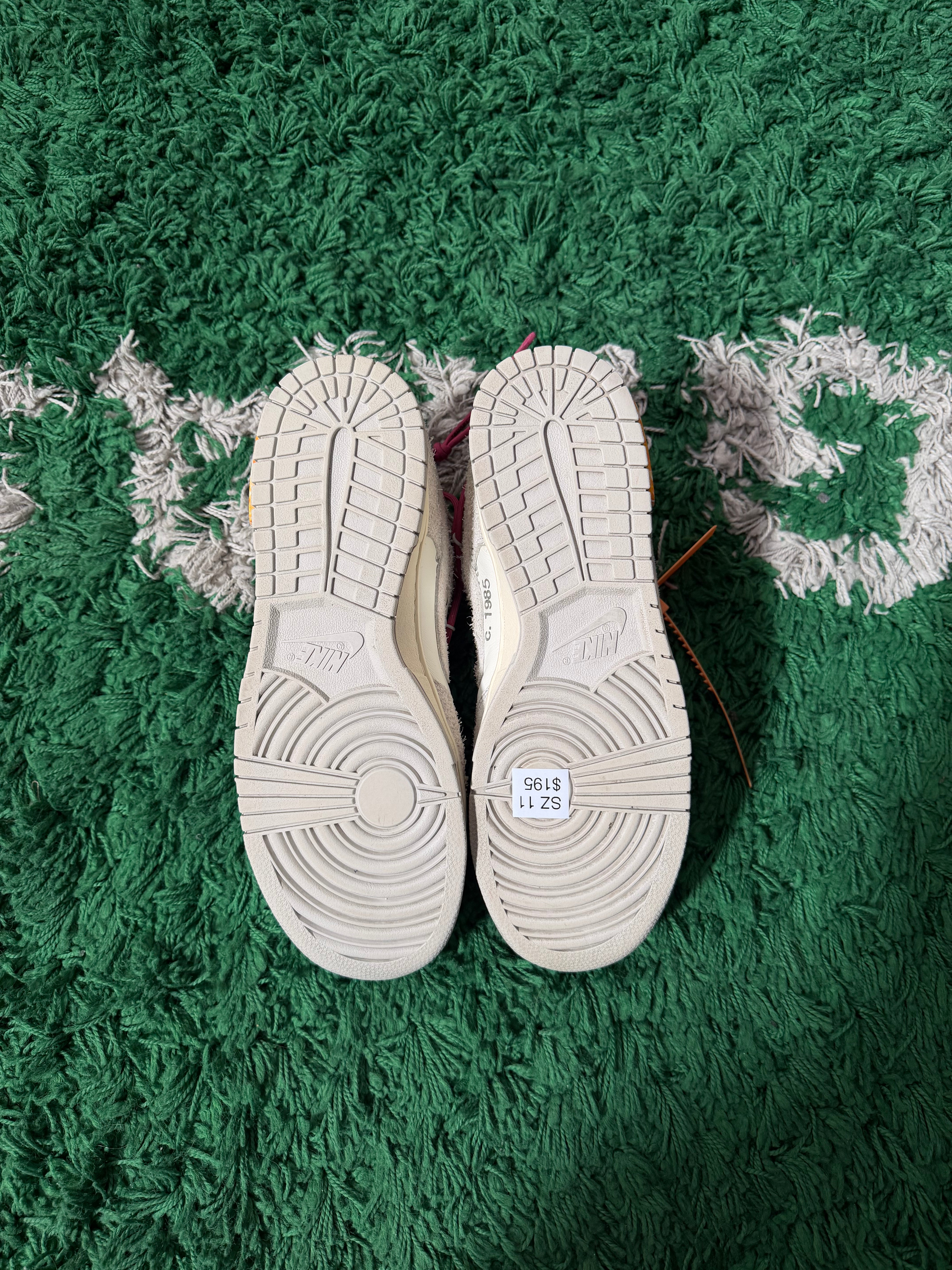 Nike Dunk Low Off White Lot 35 (VNDS)