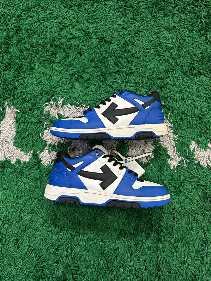 OFF-WHITE Out Of Office Low Troops Navy Blue (Worn)