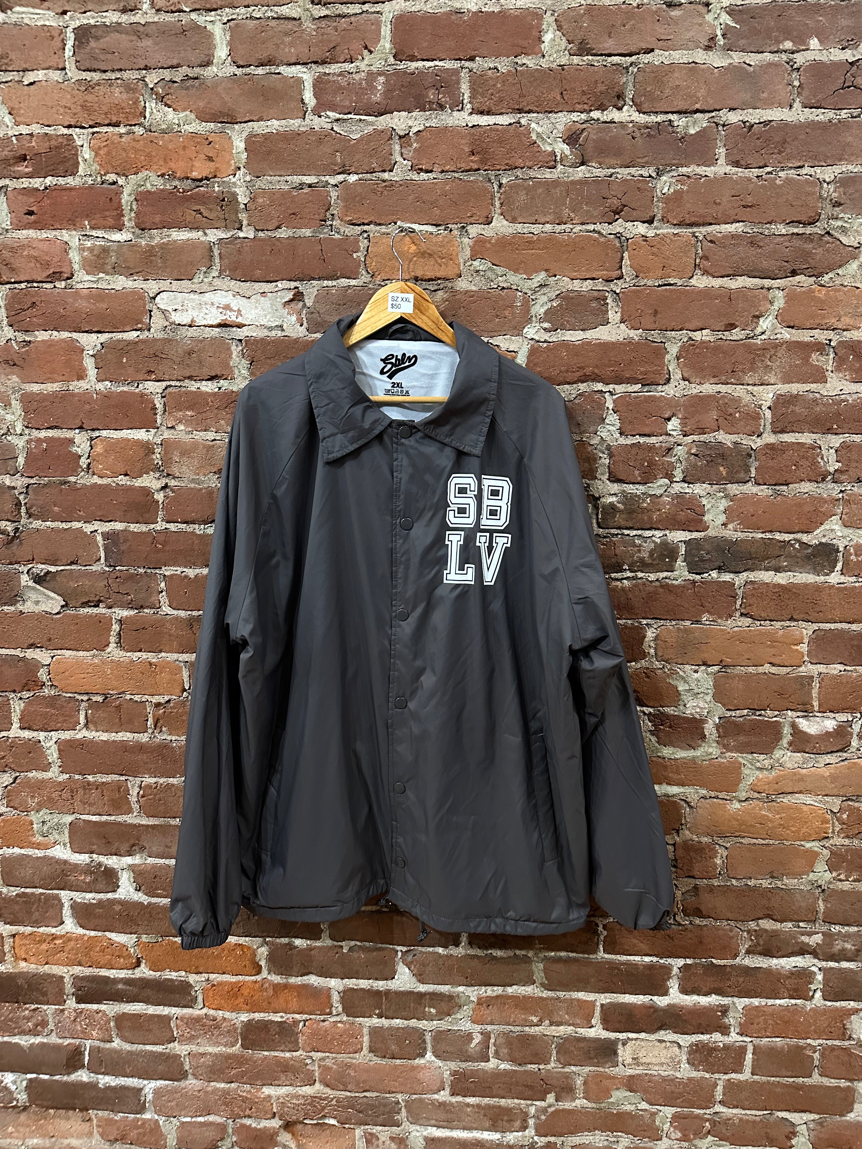 SBLV Collegiate Collection Coach’s Jacket Grey