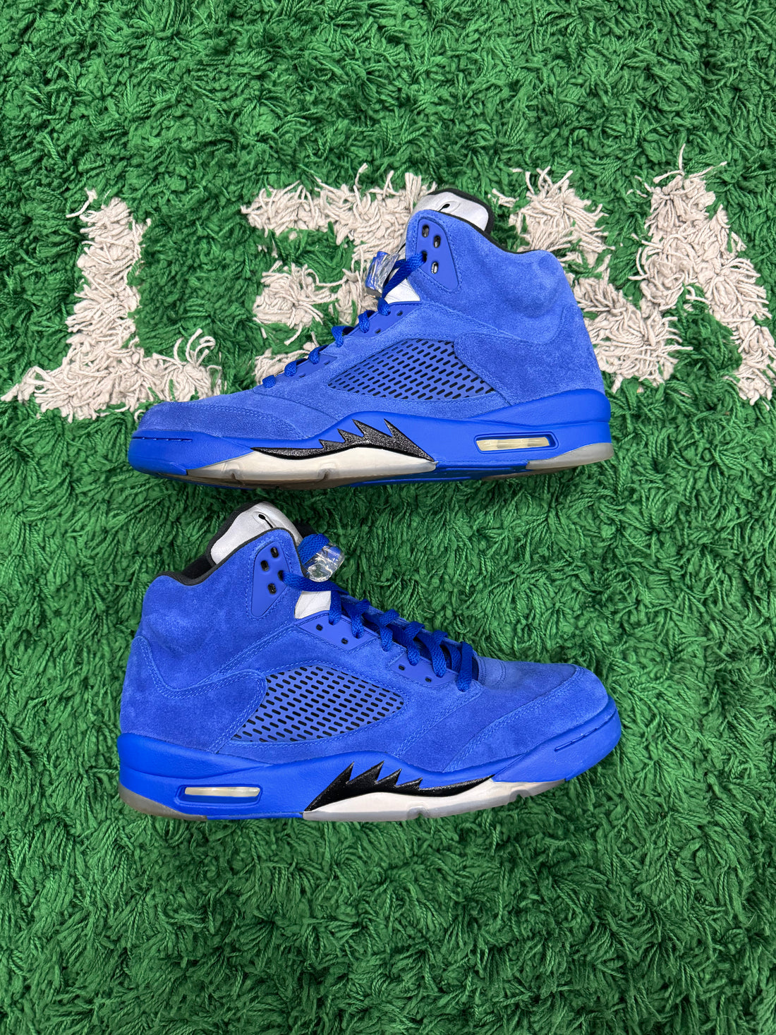 Jordan 5 Blue Suede (worn once)