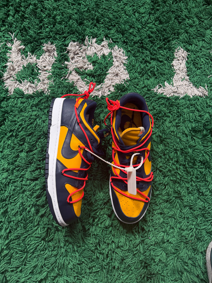 Nike Dunk Low Off White University Gold (VNDS)