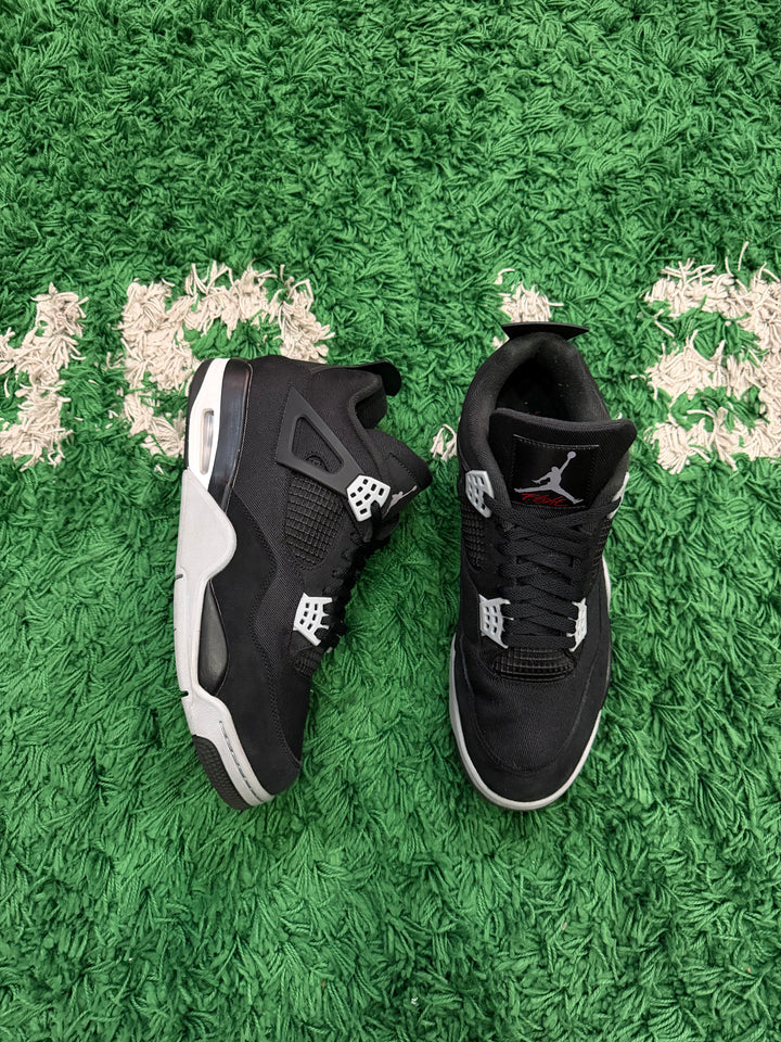 Jordan 4 Black Canvas (VNDS)